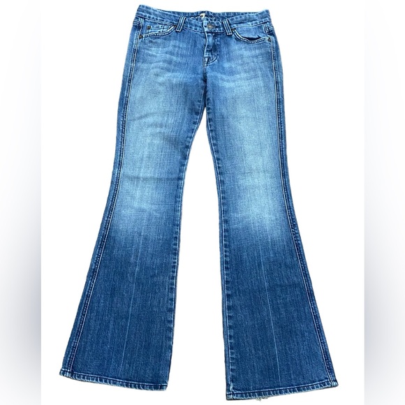 7 For All Mankind Denim - 7 For All Mankind Flare Leg Jeans Size 28